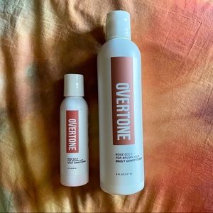 Overtone rose gold daily conditioner